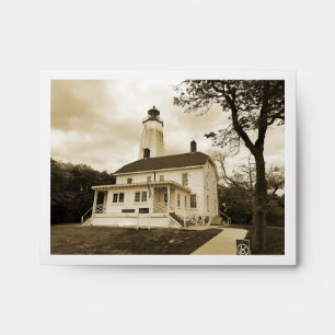 Sandy Hook Lighthouse Envelope