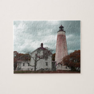 Sandy Hook Lighthouse Jigsaw Puzzle