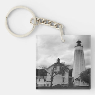 Sandy Hook Lighthouse Key Ring