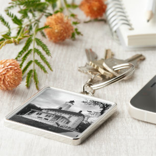 Sandy Hook Lighthouse Key Ring