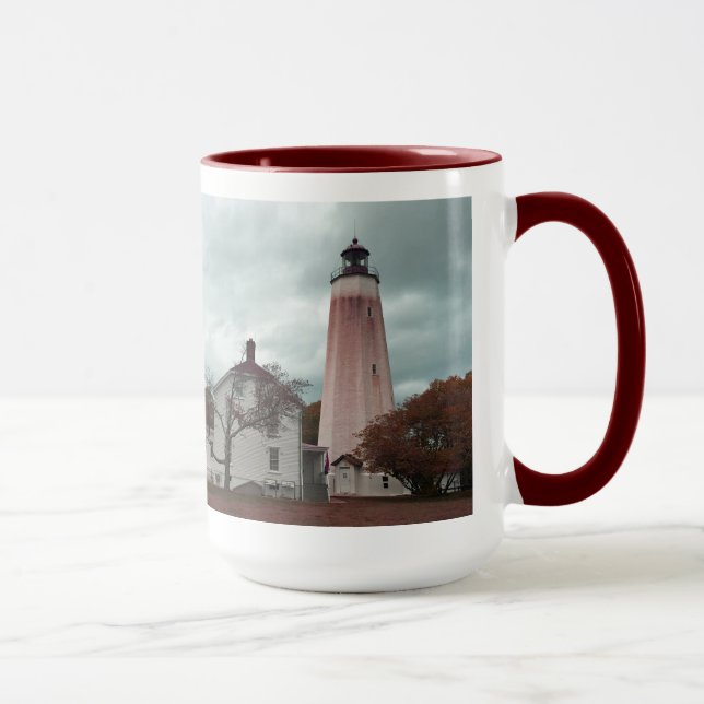 Sandy Hook Lighthouse Mug (Right)