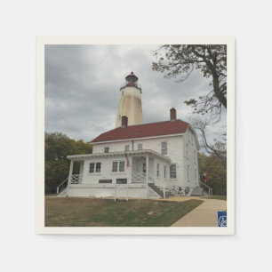 Sandy Hook Lighthouse Napkin