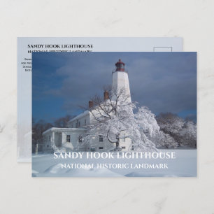 Sandy Hook Lighthouse National Historic Landmark Postcard