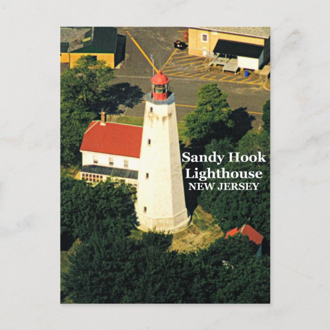 Sandy Hook Lighthouse, New Jersey Postcard (Front)