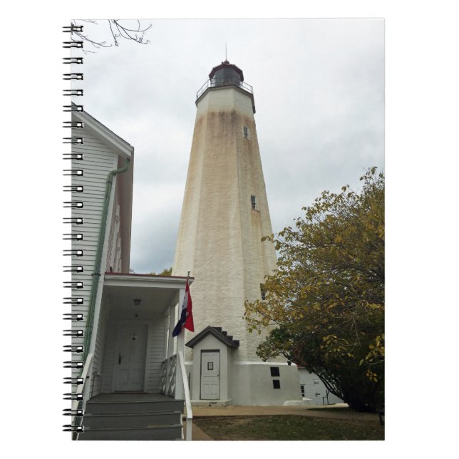Sandy Hook Lighthouse Notebook (Front)