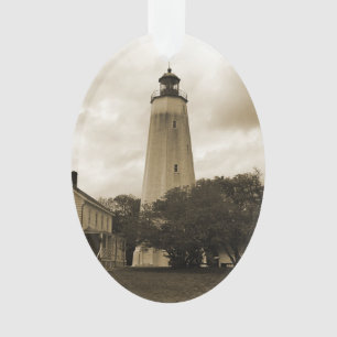 Sandy Hook Lighthouse Ornament