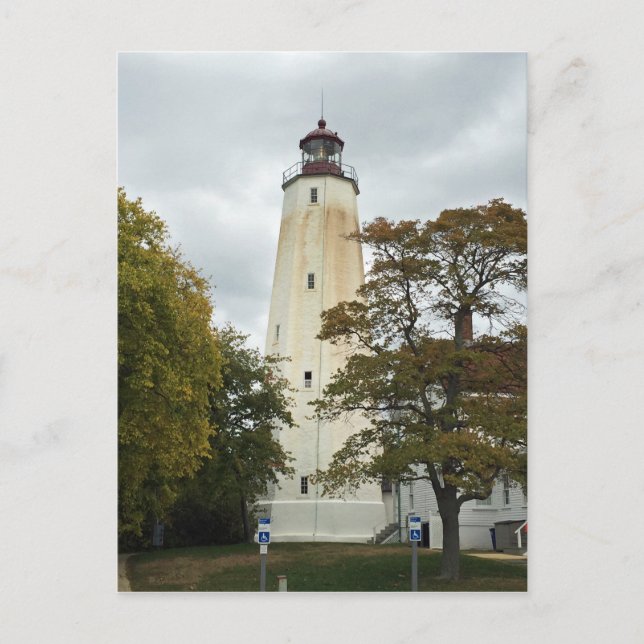 Sandy Hook Lighthouse Postcard (Front)