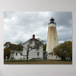 Sandy Hook Lighthouse Poster