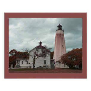 Sandy Hook Lighthouse Poster