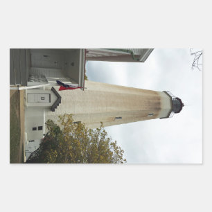 Sandy Hook Lighthouse Rectangular Sticker
