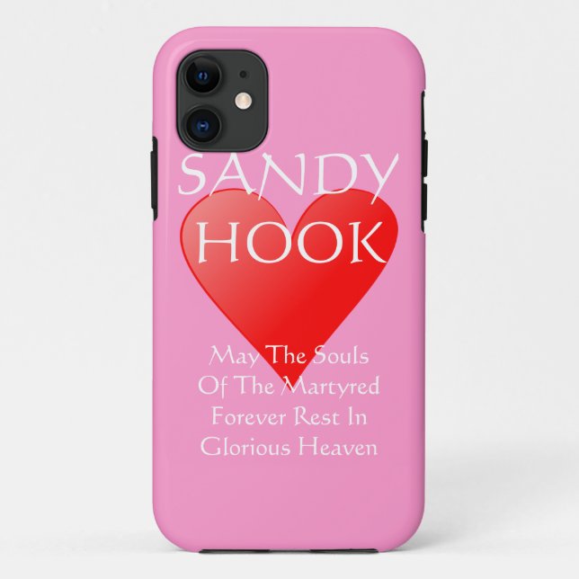 SANDY HOOK MAY THE SOULS OF THE MARTYRED... Case-Mate iPhone CASE (Back)