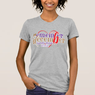 Sandy Hook Memorial-Remember December T-Shirt