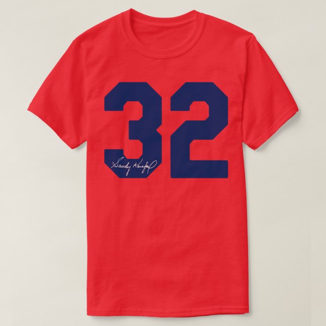 Sandy Koufax 32 TShirt (Design Front)