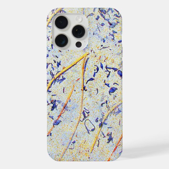 Sandy Leaves iPhone Case (Back)