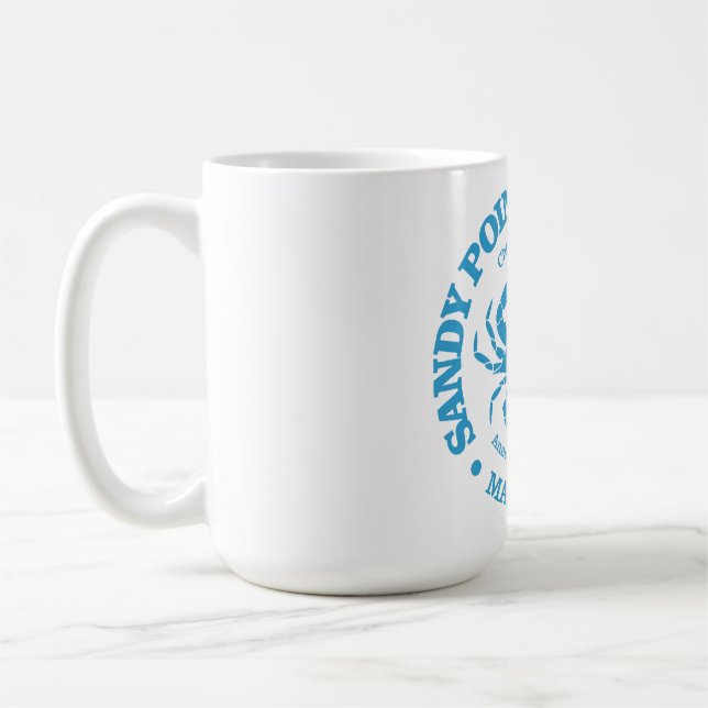 Sandy Point SP (crab) Coffee Mug (Left)