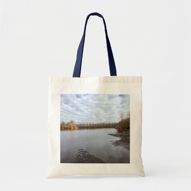 Sandy River, Troutdale, Oregon Poster Case-Mate iP Tote Bag (Front)
