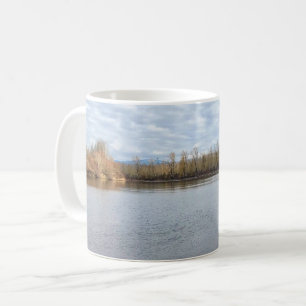 Sandy River, Troutdale, Oregon Poster Magnet Keych Coffee Mug