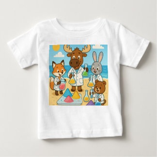 Sandy Science Squad – Smart & Sunny Tee for Kids