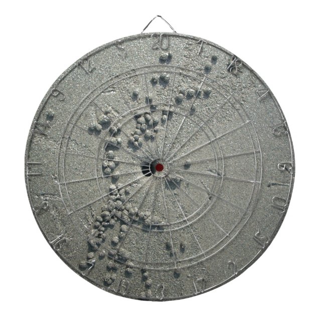 Sandy Sculptures: Beach Crabs-Made Sand Formations Dartboard (Front)