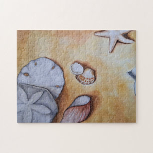 Sandy Seashells Jigsaw Puzzle