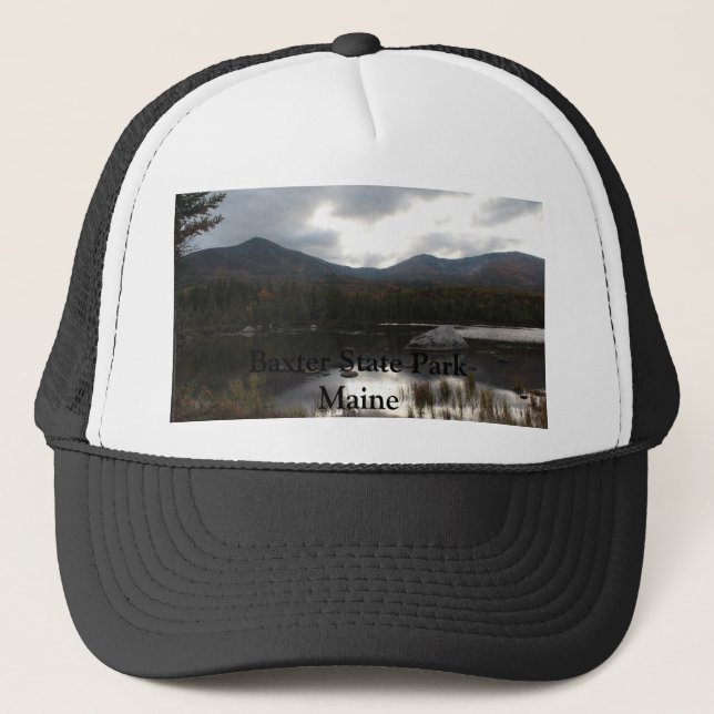 Sandy Stream Pond Baxter State Park Trucker Hat (Front)