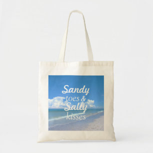 Sandy Toes And Salty Kisses Tote Bag