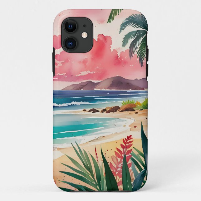 Sandy Toes Case-Mate iPhone Case (Back)