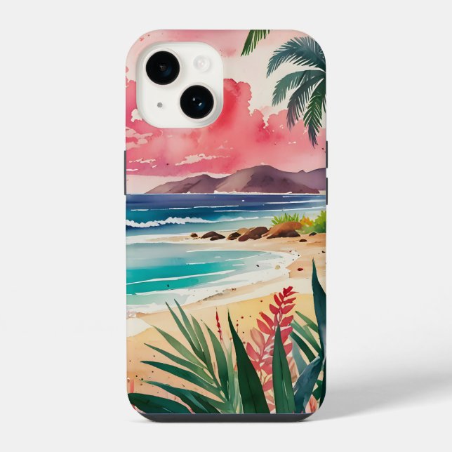 Sandy Toes iPhone Case (Back)
