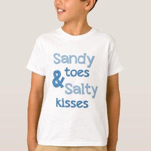 Sandy Toes Salty Kisses T-Shirt