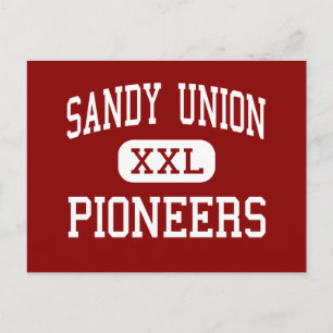 Sandy Union - Pioneers - High - Sandy Oregon Postcard