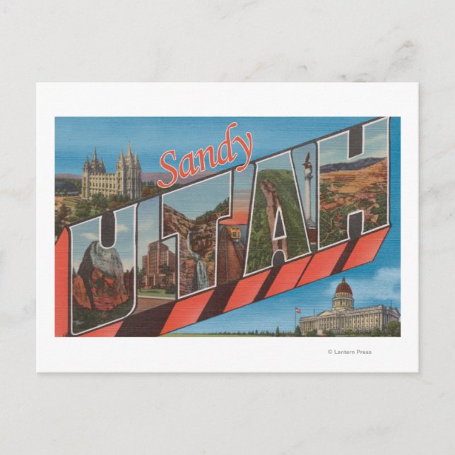 Sandy, UtahLarge Letter ScenesSandy, UT Postcard (Front)