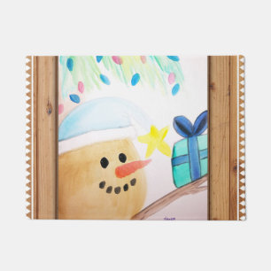 Sandyman Christmas Door Mat