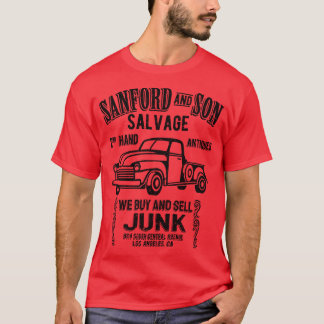 Sanford and Son Salvage blk T-Shirt