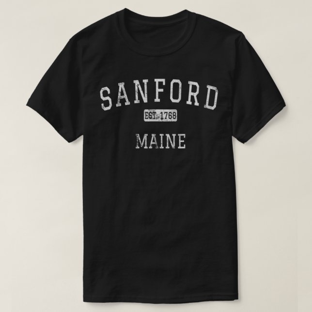 Sanford Maine ME Vintage   2  T-Shirt (Design Front)