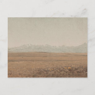 Sanford Robinson Gifford - Longs Peak, Colorado Postcard