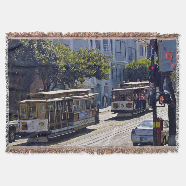 SanFrancisco001 Throw Blanket (Front)