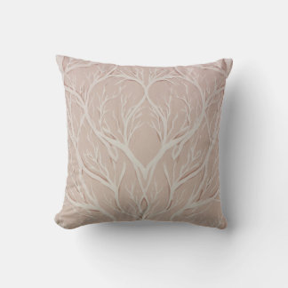Sanftes Botanisches Baumdesign – Minimalistische N Cushion