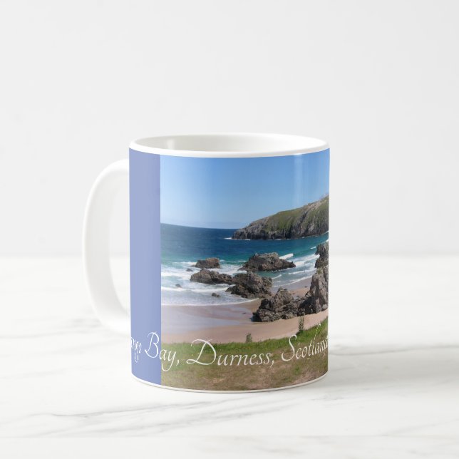 Sango Bay, Durness, Scotland Coffee Mug (Front Left)