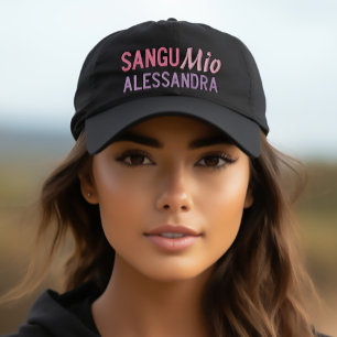 Sango Mio personalised embroidered cap