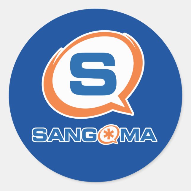 Sangoma Speech Bubble Stickers (Front)