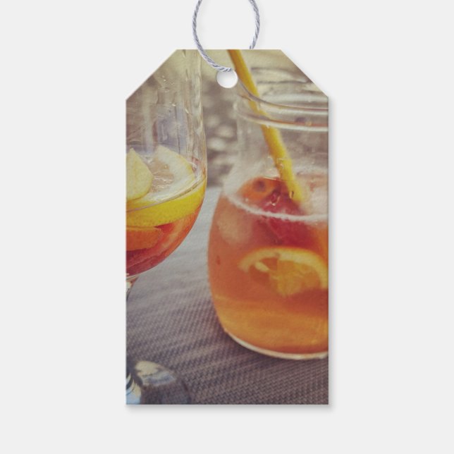 Sangria and Sunshine Gift Tags (Front)