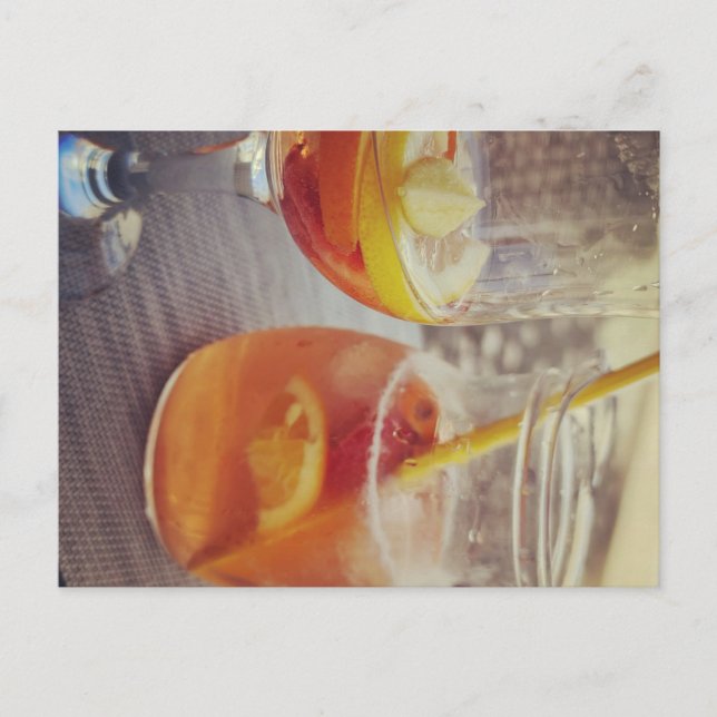 Sangria and Sunshine Holiday Postcard (Front)