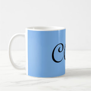 Sangria Cornflower Blue Coffee Mug