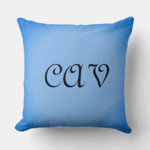 Sangria Cornflower Blue Cushion