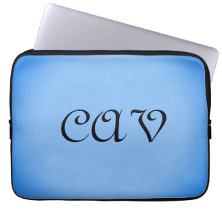 Sangria Cornflower Blue Laptop Sleeve