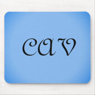 Sangria Cornflower Blue Mouse Pad