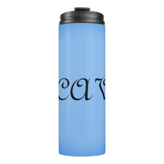 Sangria Cornflower Blue Thermal Tumbler