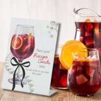 Sangria & Sass "Recipe Cards Here