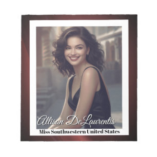 Sangria Shine Pageant Autograph Pad