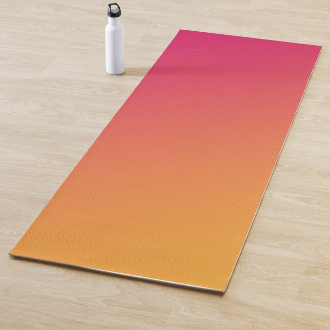 Sanguine gradient Colour  Yoga Mat (Creator Uploaded)